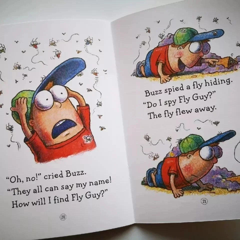 Libro inglese serie Usborne per bambini libri illustrati per bambini Baby Famous Story The Fly Guy Series Fun Reading Story Book