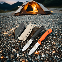 ESEE AGK Camping Hunting Small Straight Knife Lightweight Outdoor Hiking Tactical Knife D2 Fixed Blade G10 Handle with Sheath