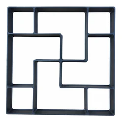Walk Path Molding Paving Maker Mold Reusable Practical Paving Maker for Patio Lawn Garden Decoration