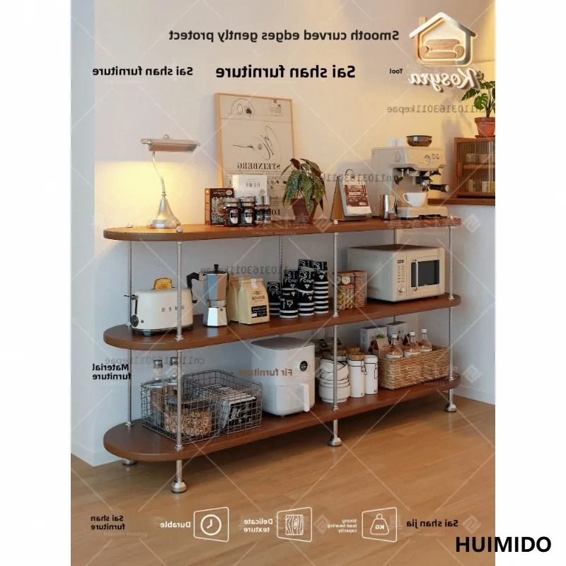 Bauhaus medieval shelf floor-to-ceiling optical axis storage display cabinet against the wall dining side cabinet living room