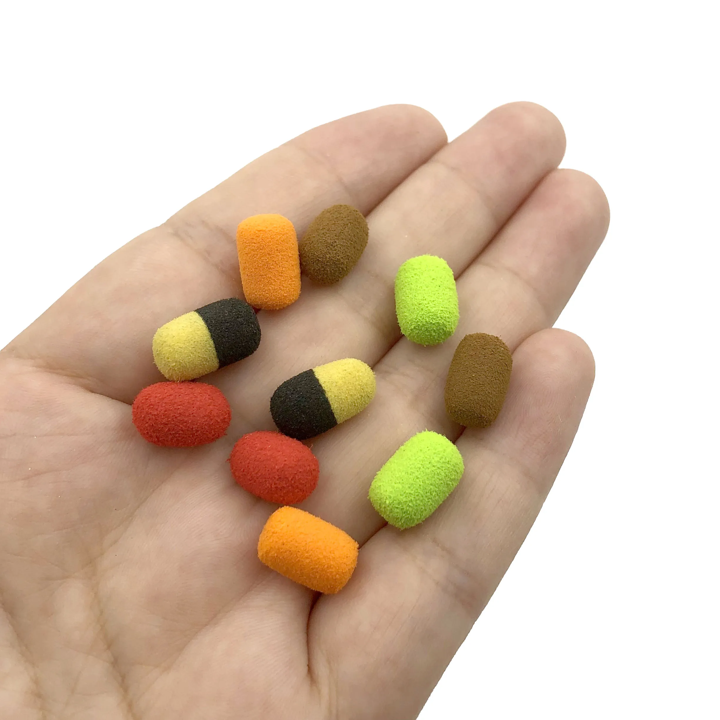 Boilie Pop Up de espuma para carpa colores mezclados anzuelo Zig - imagen 5