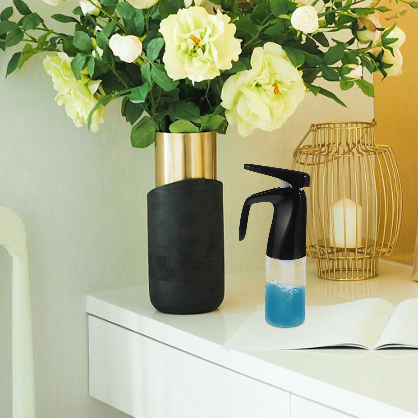 

Hair Spray Bottle Fine Mist Water Sprayer for Travel Refillable Mini Barber Plastic Portable Moisturizing Styling