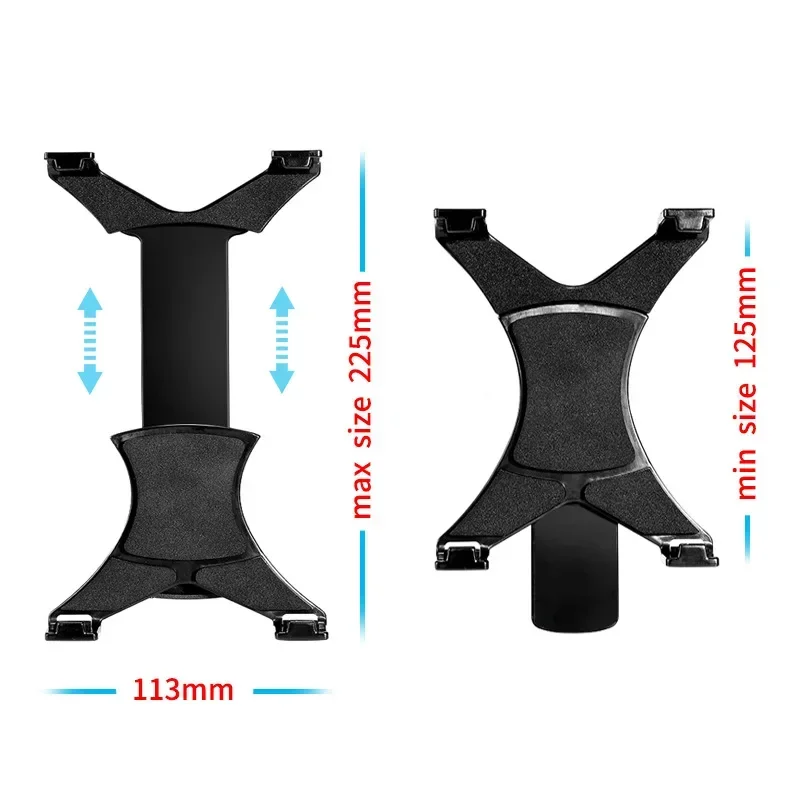 Universal 7-11 inch Adjustable in-door Treadmill Bike Bicycle Mount Stand Holder For Samsung iPad Huawei lenovo Tablet PC Holder