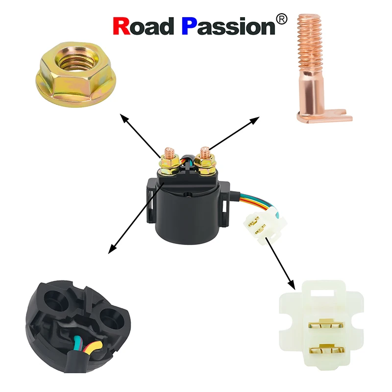 Motorcycle Starter Solenoid Relay ignition switch For HYOSUNG GT125R GT250R GT650R  MS1-125 MS3-250 For POLARIS