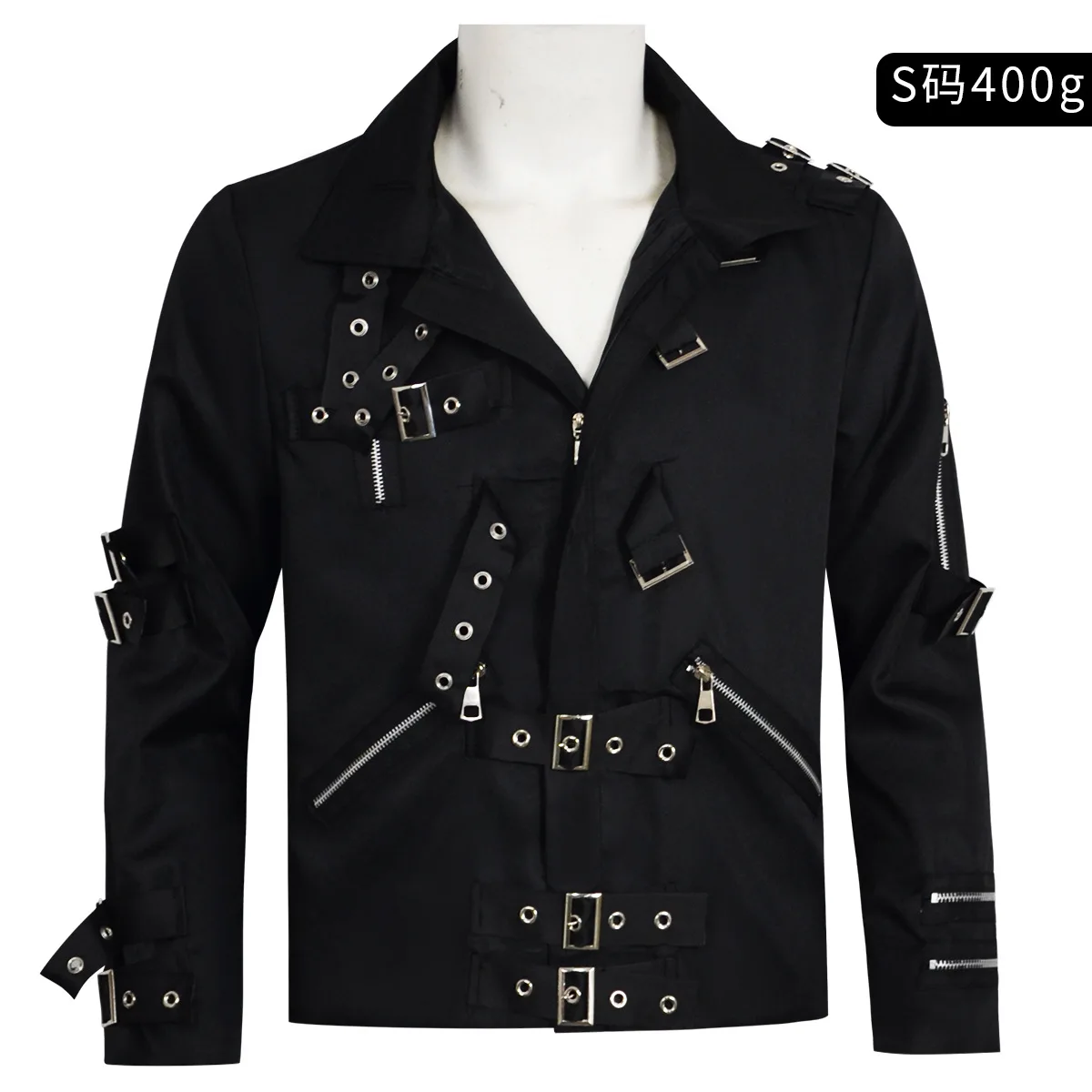 Veste de costume rare MJ Michael Jackson Blac BAD pour homme, idéale pour les fans des stars