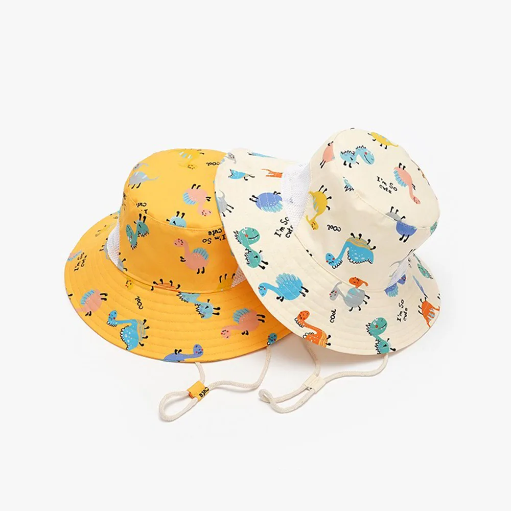 new sunshade hat baby hat summer sun hats children's hats visor hat Baby Sun hat children Mesh breathable fisherman hat for kids