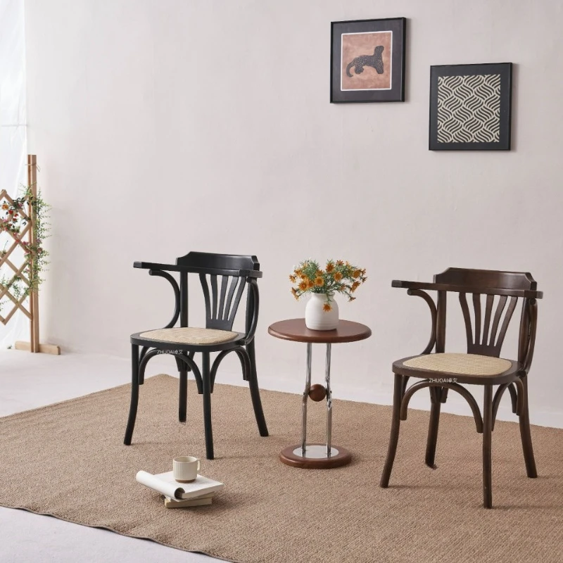 

American Style Relax Café Chairs Modern Comfortable Metal Balcony Café Chairs Living Room Villa Furniture Cadeira Ls40kfy