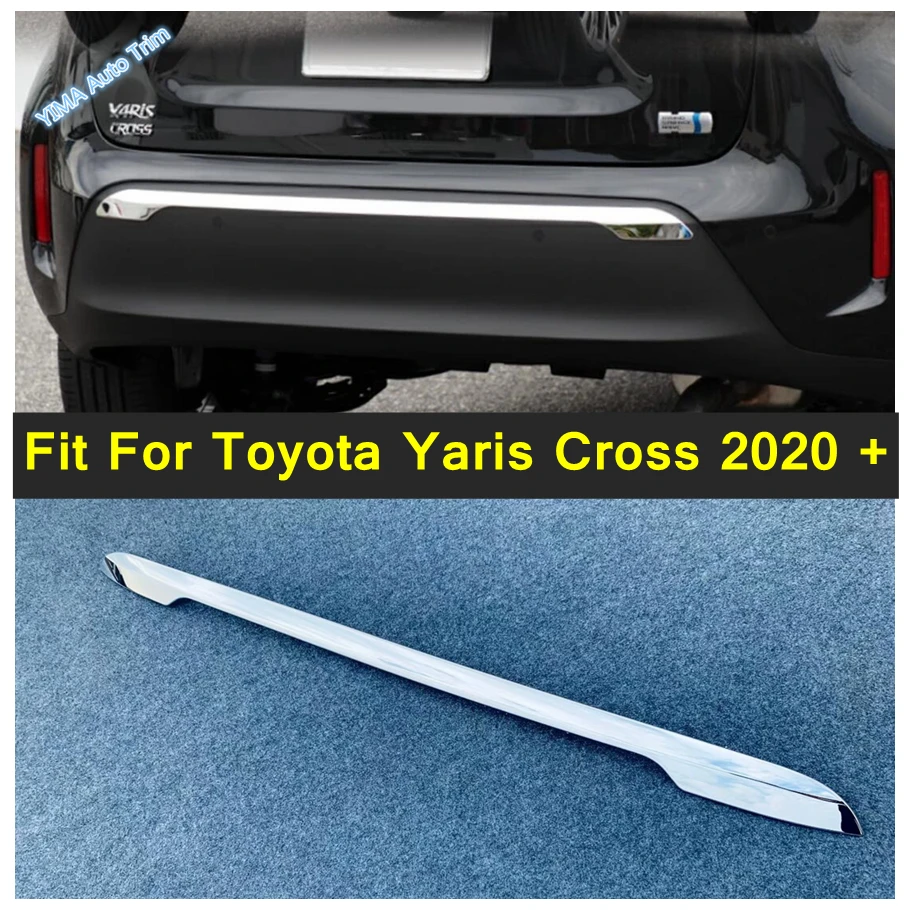 

For Toyota Yaris Cross 2020 - 2023 Auto Door Side Body Protection Cover Trim Rear Trunk Garnish Stripes ABS Exterior Accessories