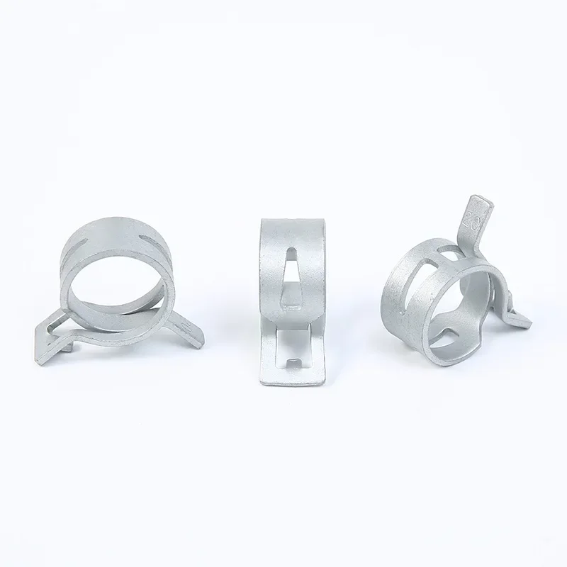 10 pz 6.5/7/8/9/10/11/12-18mm Fascette Tubo Galvanizzato Tubo Del Carburante Linea Tubo Dell'acqua Morsetto Cerchi Tubo Dell'aria di Fissaggio clip a molla