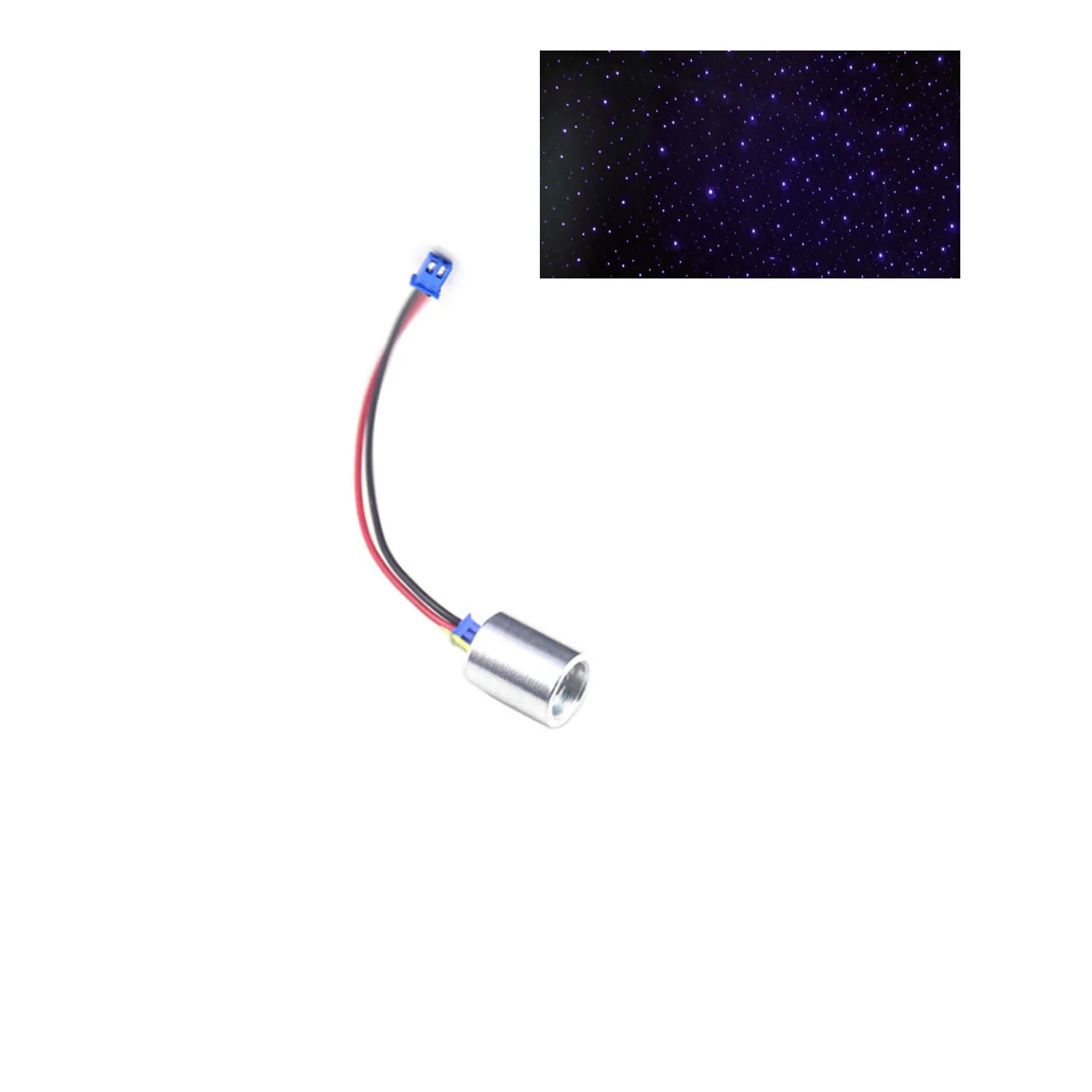 1PCS 450nm 80mw Blue Star Sky Lamp Laser Head Lawn Lamp Laser Module