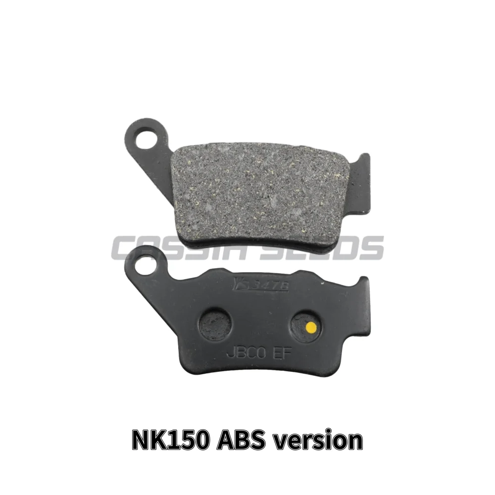 Motorcycle front and rear brake pads for Chunfeng NK150 ABS CF150-3 ABS