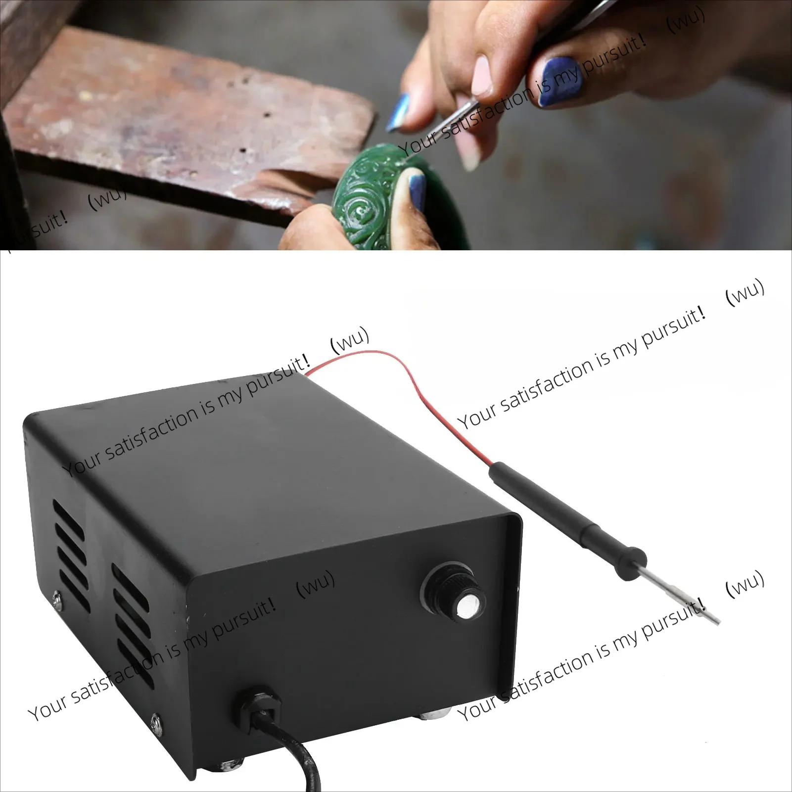 for Jewelry Wax Welder 0℃ ‑ 370℃ Jewelry Processing Making Heating Welding Machine Black Jewelry Heating Welding Machine
