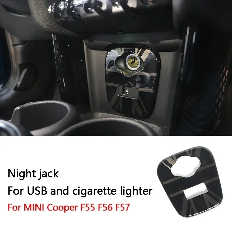 Car sticke Night jack For MINI Cooper  F56  F55 F57 F54 F60 Car Supplies Sticker Protective Shell Decorative Cover S JCW Clubman