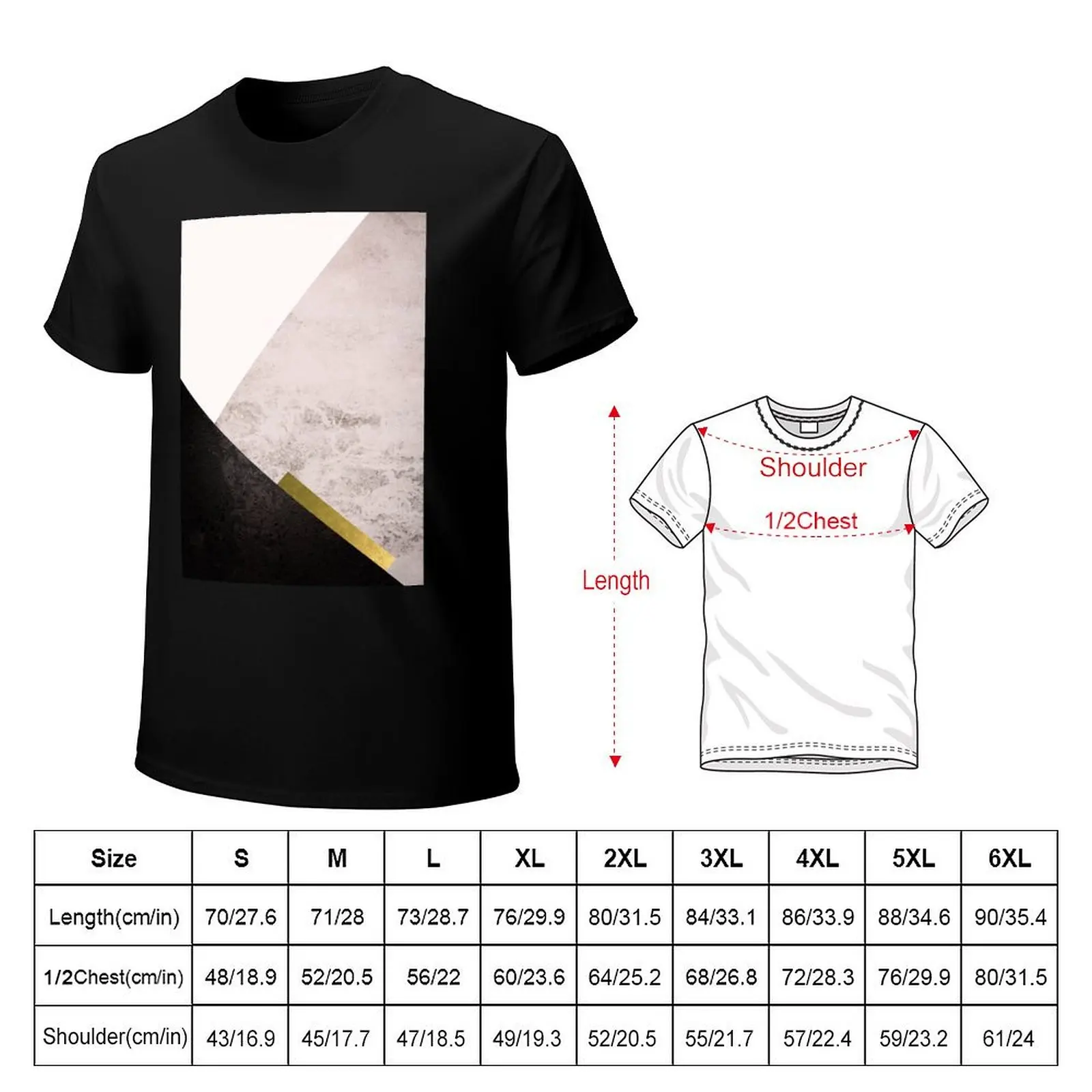 Geometric Minimalism T-Shirt Daily Wear Print T-Shirt
