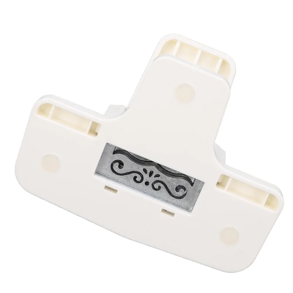Multifunctional Border Paper Punch Ergonomic Handle Fine Design Scrapbooking Edge Punch Handheld Metal Cutter Blade