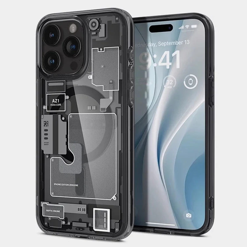 Magnetic Phone Case for Apple iPhone 17 Pro Max 16 15 14 Plus 13 12 Neo One Wireless Charge for Magsafe Clear Cover Accessories view 5