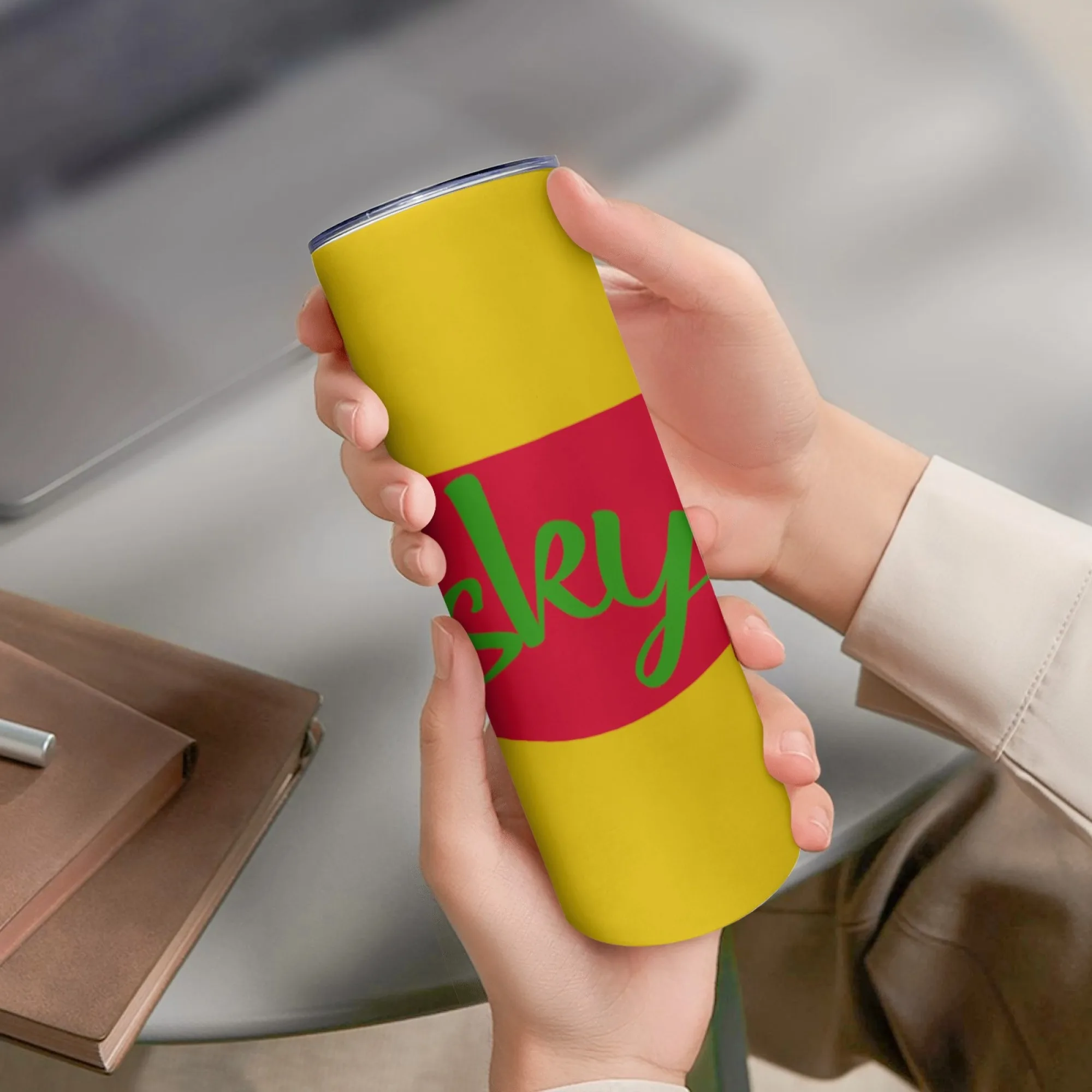 

Узкий стакан на 20 унций с соломинкой, использующий фото имя, стакан на заказ, персонализированная чашка, стакан на заказ, дорожная кружка