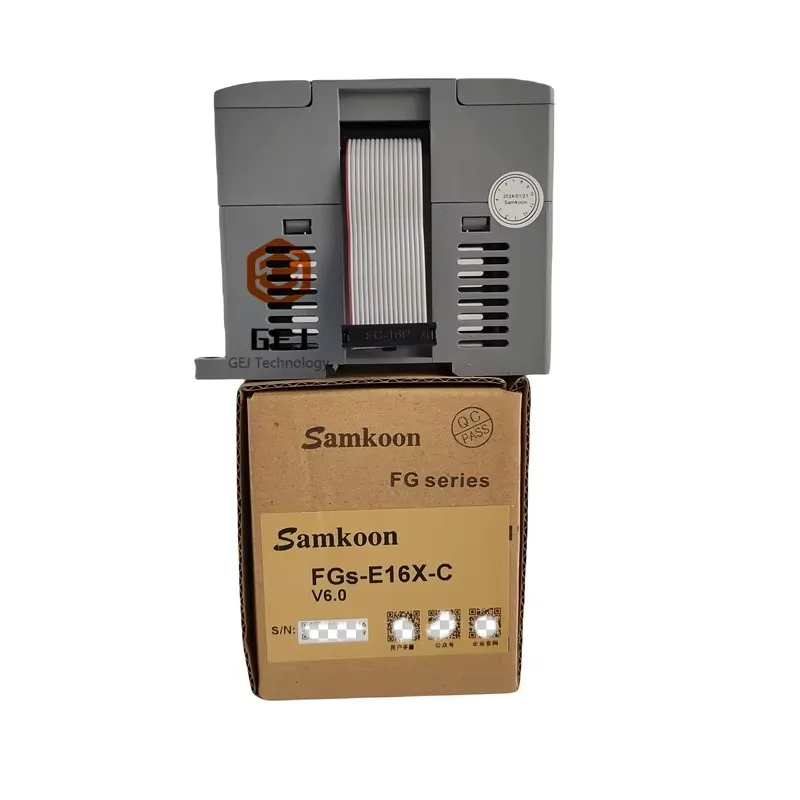 Samkoon PLC โมดูลขยายดิจิตอล PLC มาตรฐาน FGs-E16X-C FGs-E16R-C FGs-E16T-C