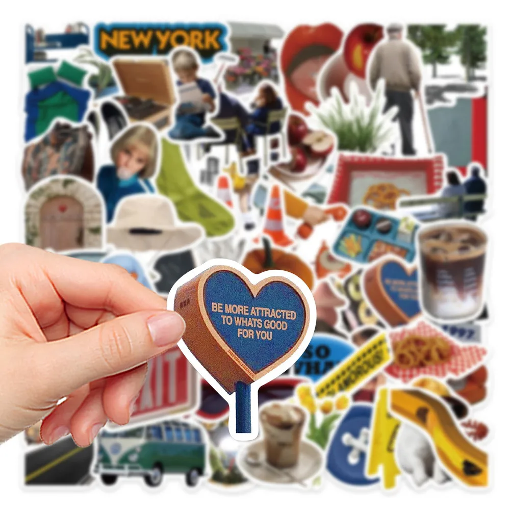 63 قطعة من ملصقات الطراز الأوروبية والأمريكية العتيقة - شارات زخرفية مقاومة للماء لتسجيل أجهزة الكمبيوتر المحمولة ومتجر YourLife #6