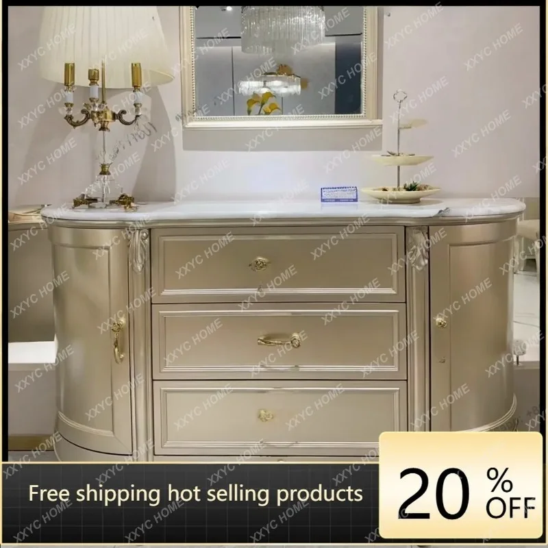 XXFactory Direct  light luxury door cabinet, living room against the wall, small apartment, bedroom locker