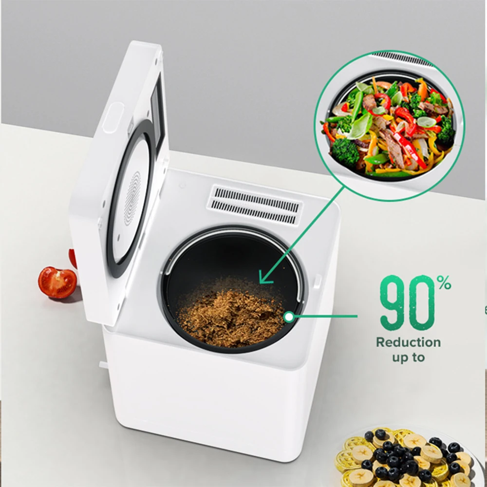 Robot de déchets de cuisine, broyeur de déchets alimentaires de cuisine, poubelle intelligente entièrement automatique