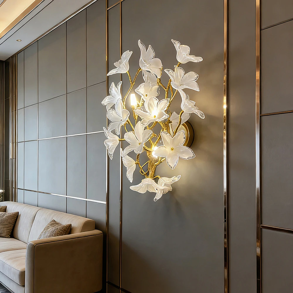 Lámpara de Pared Moderna de Cr - Wall Decor Lighting Tree reseña y precio