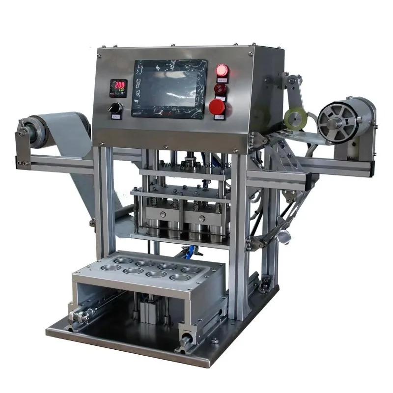 

Small Business Roll Film Plastic Bottle Heated Seal Machine Aluminum Foil Yogurt Cup Sealing Machine Coffee Cup Sealer