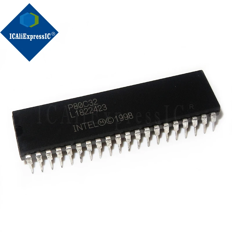 5pcs/lot P80C321 P80C32 80C32 DIP-40 In Stock