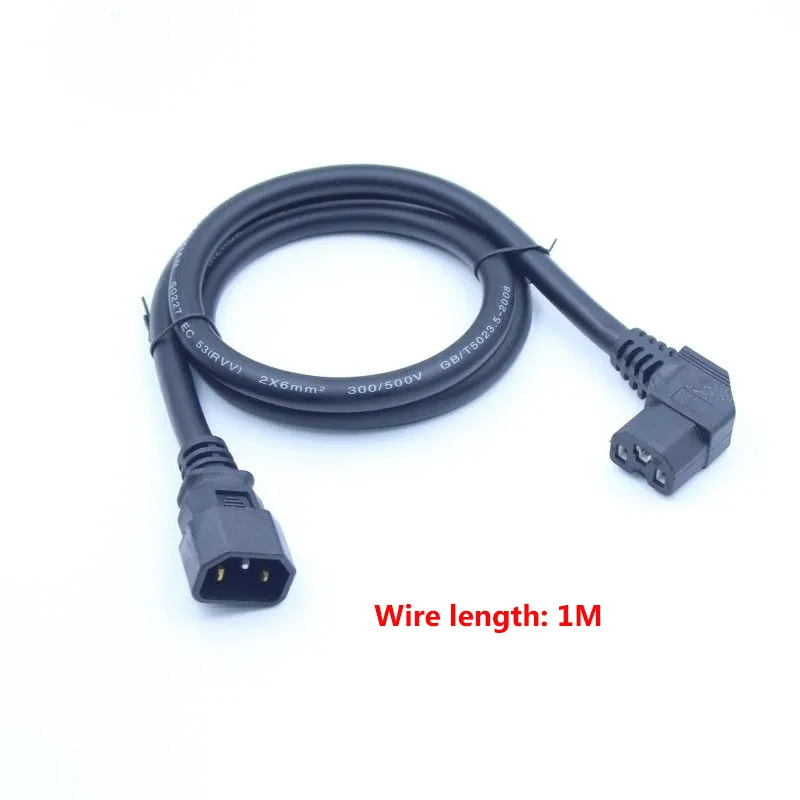 6 Square Electric Car Charging Interface Male and Female Power Cord Lithium Battery High-power Extension Discharge Cable 20/50CM