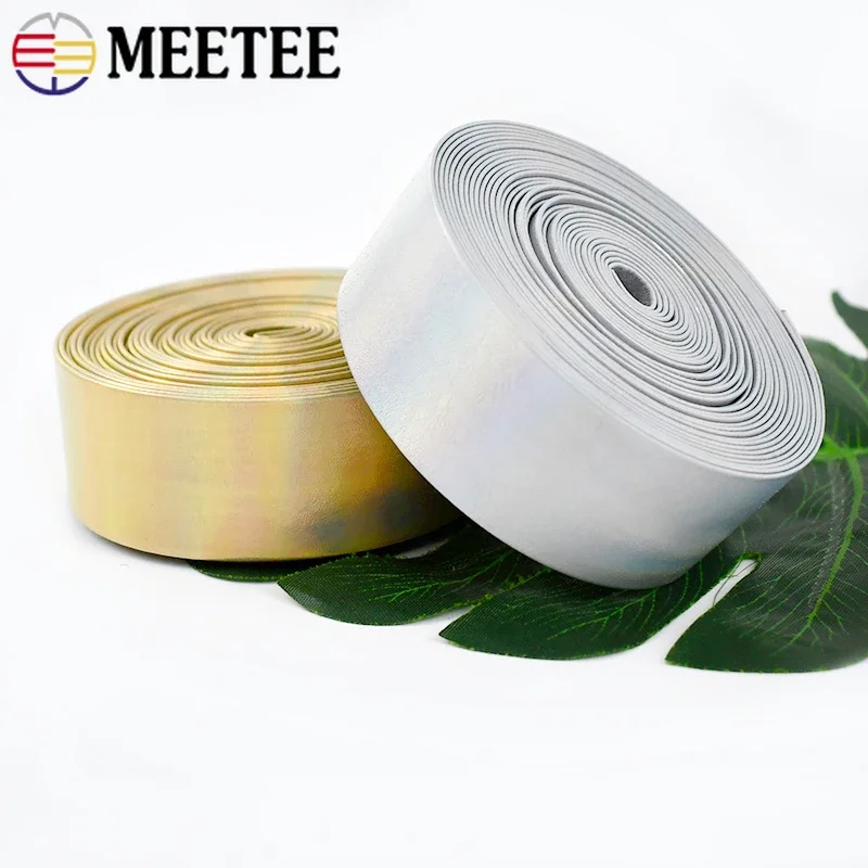 5/10Meters Meetee 5-30mm PU Faux Leather Rope Soft Ribbon Cord Webbing Decor Ribbons Garment Tape DIY Handmade Craft Accessories