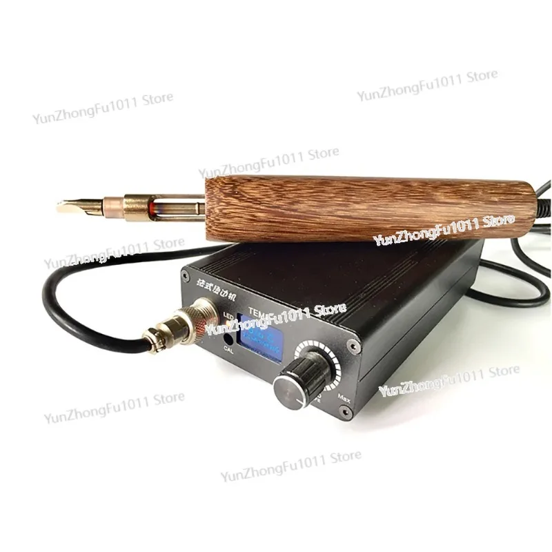 Leather Craft Electric Creasing Edging Machine Leather Edge Creaser DIY Handle Creaser Edger Crimper Tool Set