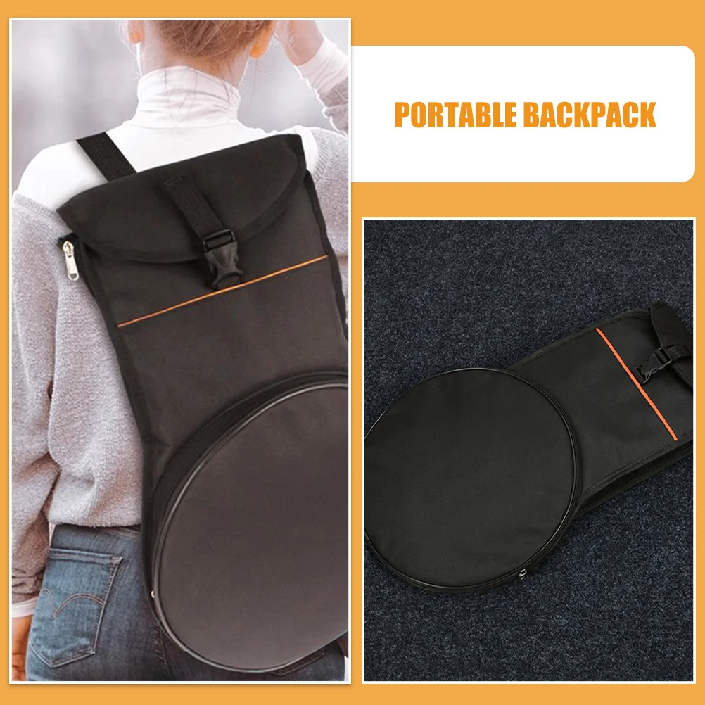 حقيبة تخزين وسادة الطبل، منظم حقيبة الظهر لأعواد الطبل الاحترافية لملحقات أعواد الطبل والإيقاع