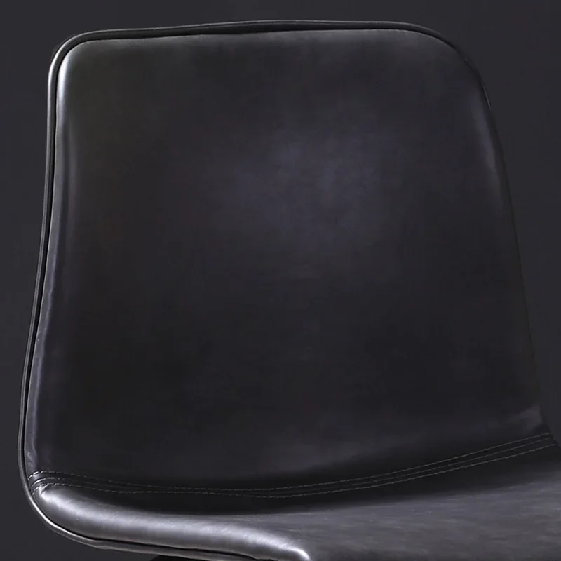 

Leather Bar Chair Modern Luxury Waterproof Base Pneumatic Bar Tools Bartender Metal Chair Taburetes Altos De Cocina Furniture