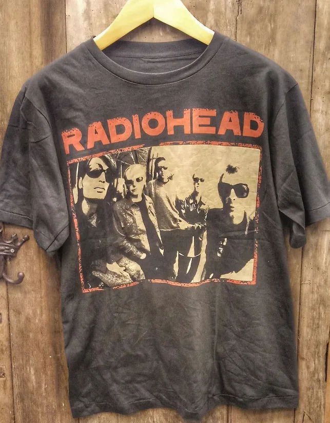 Radiohead Cotton New Vintage Band T Shirt