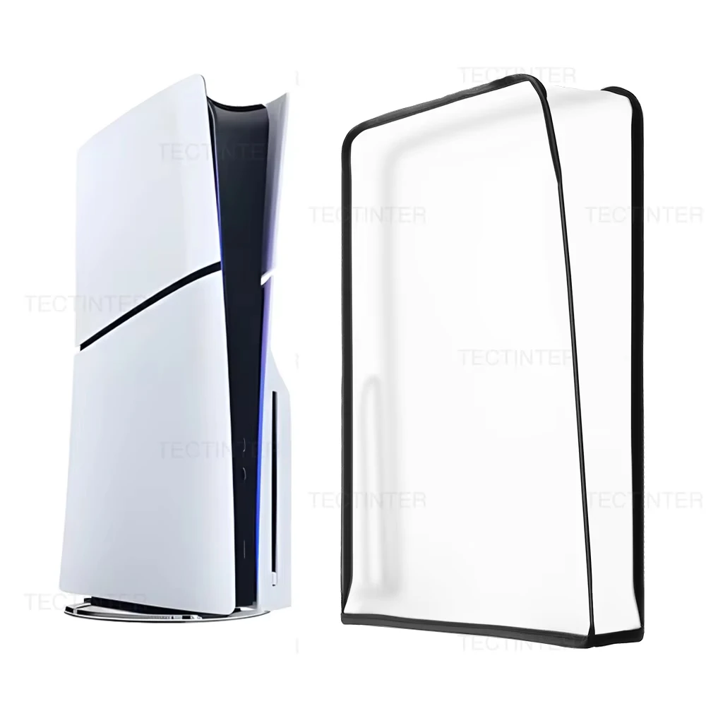 For PS5/PS5 Console Transparent DustProof Case Anti-Scratch Dust Cover Protective Vertical Cover For PS5 Slim Accessories