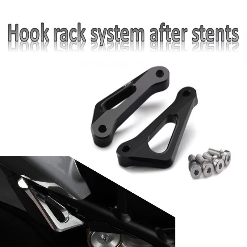 

Для BMW S1000RR 2019-2024, S1000R 2021-2024: система крепления багажника с крюками, аксессуары для мотоциклов