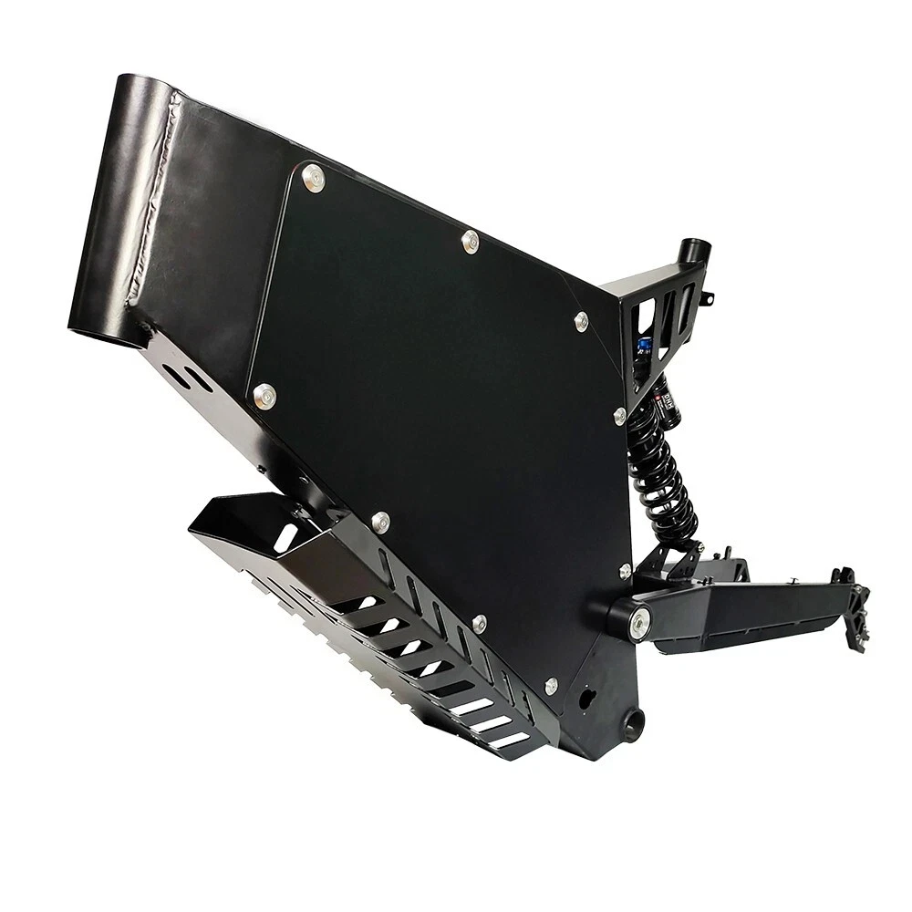 CONHISMOTOR Exclusive Customized FC-1 Bomber Electric Bicycle Frame Mountain Ebike 72V 5000W Motor Black Frame RCP2S Rear Shock