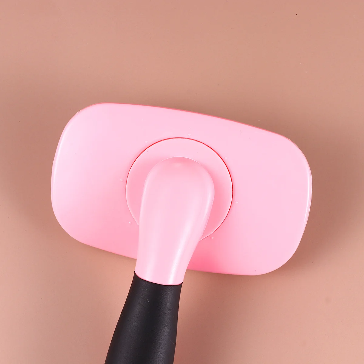 

Large Pink Pet Grooming Comb 360 Rotatable Stainless Steel Tangle Knot Dander Remover Comfortable Grip Massager