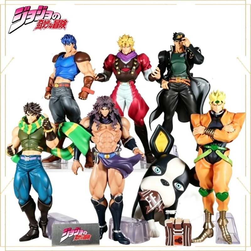 Official Genuine Bandai Kujo Jotaro JoJo Toy Bizarre Adventure Highly Restored JoJo Model JoJoCollectible Desktop Action Figure