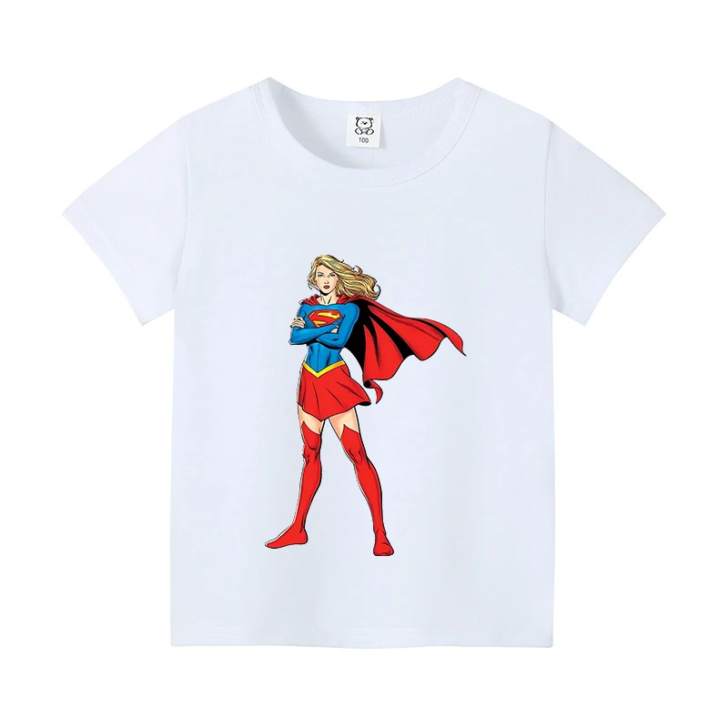 Supermans Children T-Shirt Cartoon fashion summer tees Tops Kid Boy Girl Clark Kent Tee Shirts Casual Clothes Birthday Gift 2026