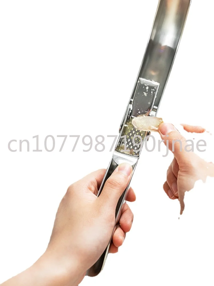 

Garlic Press ManualPress Garlic Press Household Grinding Meshed Device Stainless Steel Artifact