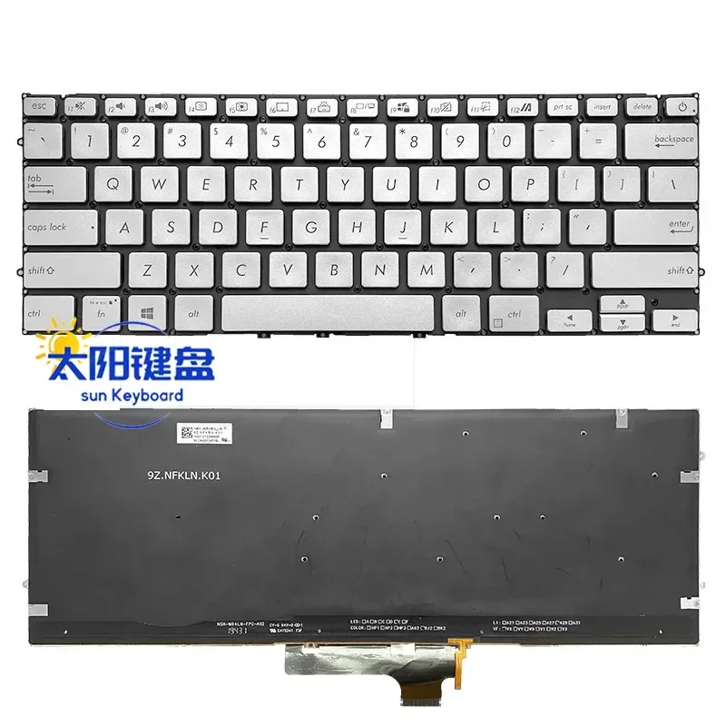New Keyboard for ASUS 14 BX431FA FL S4500F U4500FA S4500FAC UX431