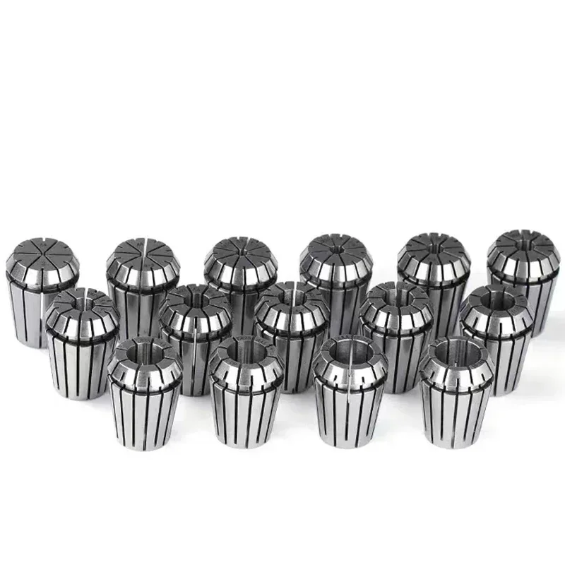 Imagem -04 - Primavera Collet Chuck Conjunto para Cnc Milling Tool Holder Máquina de Gravura Torno er Er11 Er16 Er20 Er25 Er32 Er40 0.15 mm 0.008 mm