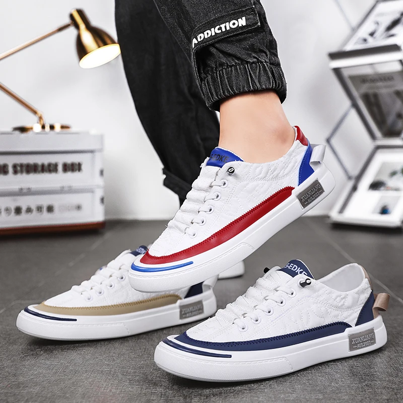 Canvas Shoes Fashion Casual Men Canvas Shoes Fashion Sneakers Shoes for Men Summer New Man Shoes Breathable Men