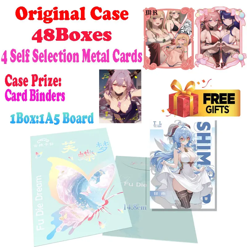 

2025 Lastest A5 Size Yunyan Culture Fu Die Dream Goddess Waifu Card Board Yae Miko Ganyu Furina Keqing Artboard