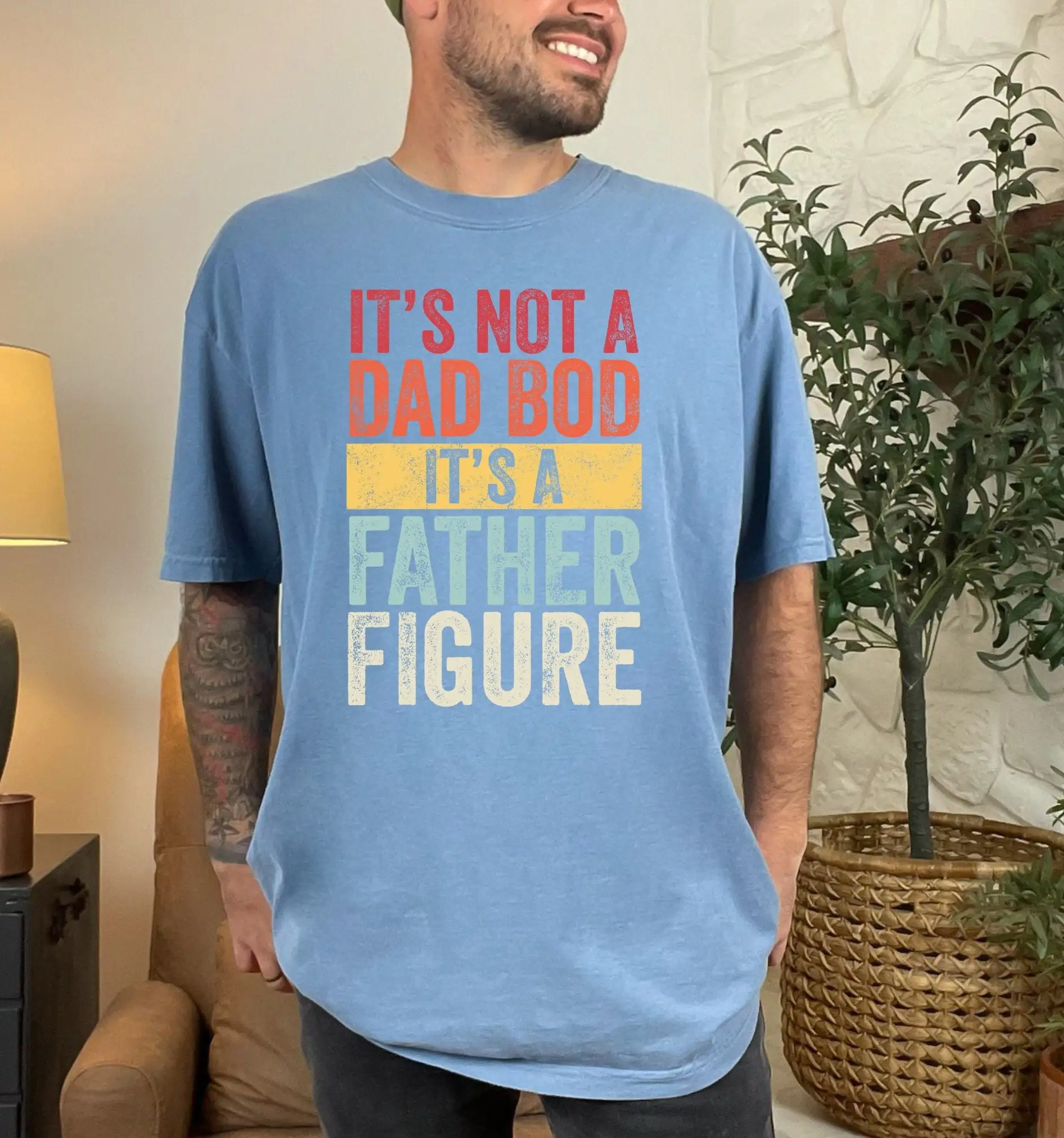 

Это не папа Bod Фигурка отца Футболка День Забавный подарок