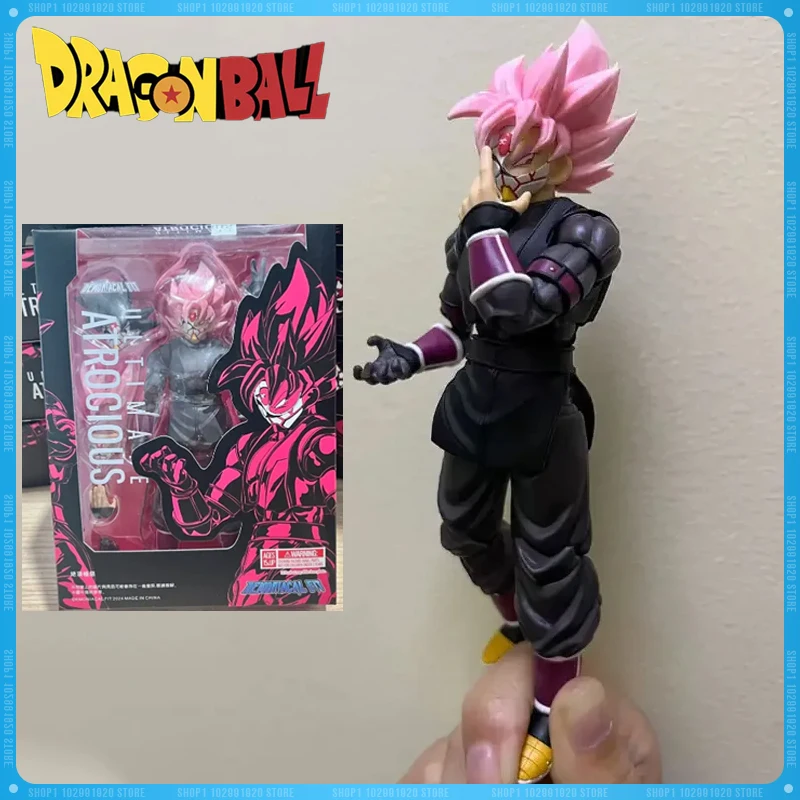 

Original Demoniacal Fit Df Dragon Ball Black Goku Sh Figuarts Ultimate Atrocious Pinkzamasu Action Anime Figure Statue Model Toy