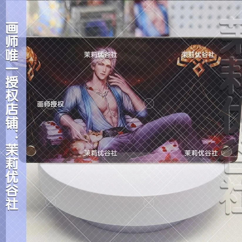 

Аниме «Любовь и глубокий косплей Силус», акриловая подставка для закладок, фигурка, модель, мультяшный настольный декор, украшение, рождественский подарок