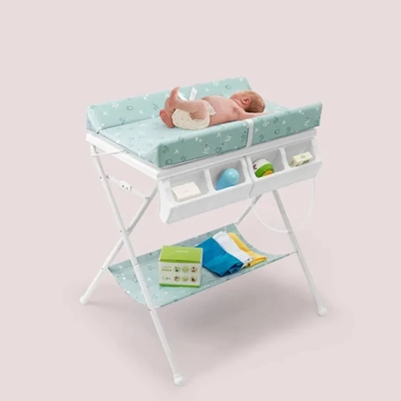 Baby Changing Table Baby Care Table Massage Table Multi-function Folding Baby Changing Table With Bathtub