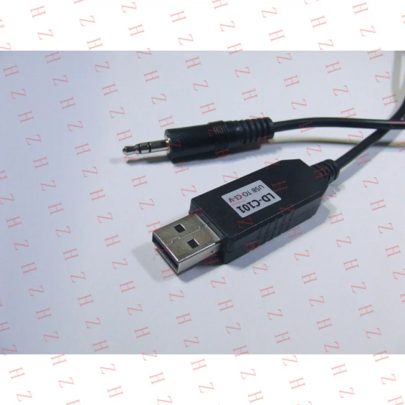 P+ USB to CI-V Cable for Interface 3.5 for Icom IC-703, IC-706, IC-707 Radio